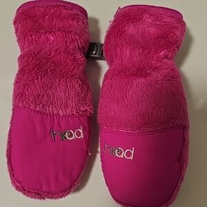 Head Xxs Pink Mittens Toddler 1-2y